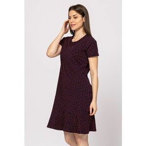 Rochie scurta Vimon - Visiniu - imagine