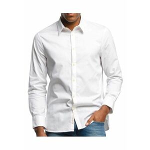 Camasa din bumbac slim fit - imagine
