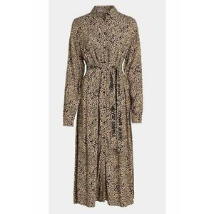 Rochie din vascoza cu imprimeu animal print imagine