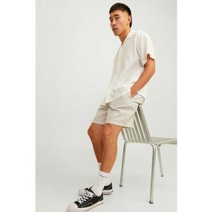 Pantaloni scurti din amestec de in imagine
