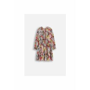 Rochie evazata cu imprimeu floral imagine