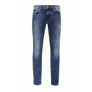 Blugi skinny decolorati Yuge imagine