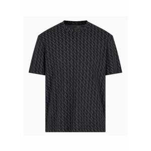 Tricou din bumbac cu print logo imagine