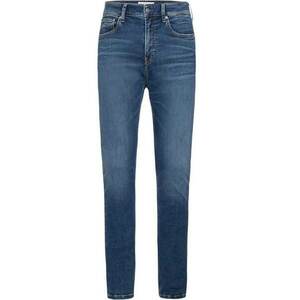 Blugi slim fit cu talie inalta - imagine