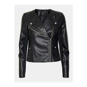Geaca dama - 303613853 - Piele Ecologica - L INTL - Negru imagine