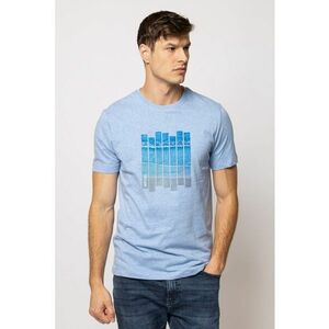 Tricou cu decolteu la baza gatului si imprimeu imagine