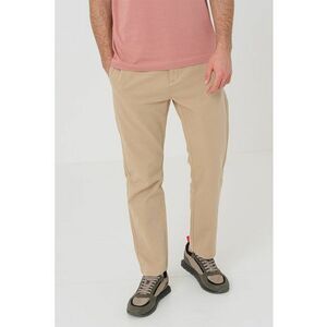 Pantaloni chino cu croiala slim-fit David imagine