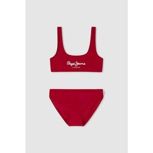 Costum de baie din doua piese cu logo imagine