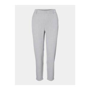 Pantaloni dama - 303613372 - Poliester - 2XL-L32 INTL - Gri imagine