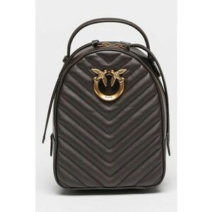 Rucsac de piele cu logo Love Click imagine