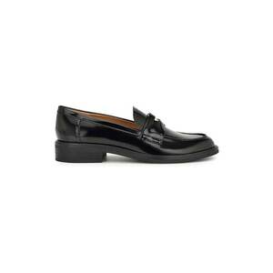 Pantofi loafer de piele ecologica cu detaliu metalic Seeme imagine