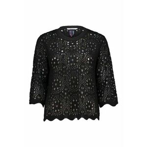 Bluza cu decolteu la baza gatului - cu decupaje imagine