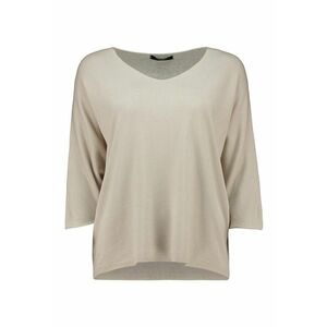 Bluza din amestec de modal cu maneci trei sferturi imagine