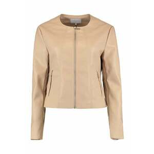 Jacheta crop de piele ecologica imagine