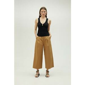 Pantaloni ampli cu buzunare laterale imagine