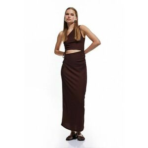 Rochie maxi cu decolteu pe un umar imagine