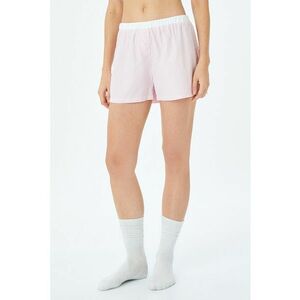 Pantaloni scurti cu dungi si talie elastica imagine
