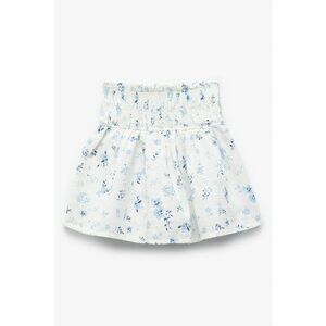 Fusta de bumbac cu model floral imagine