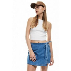 Fusta-pantalon din denim imagine