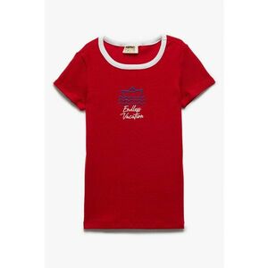 Tricou cu broderii imagine