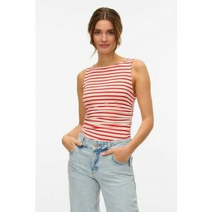 Top slim fit cu model in dungi imagine