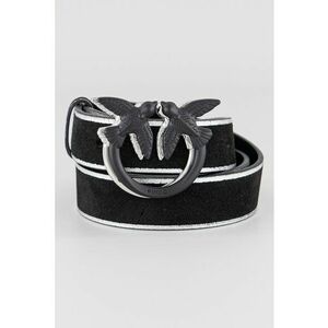 Curea de piele intoarsa cu decoratiuni metalice imagine