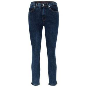 Blugi skinny cu aspect prespalat imagine