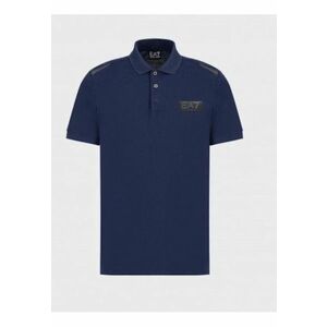 Tricou polo cu detaliu logo imagine