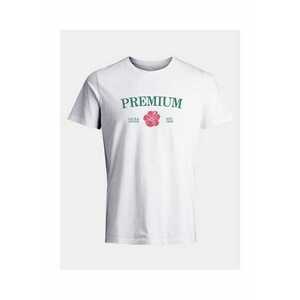 Tricou barbati - 07586 - Bumbac - Alb imagine