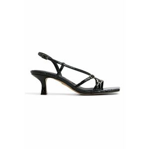 Sandale slingback cu toc kitten Harlie imagine