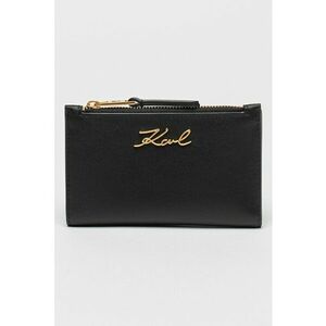 Portcart din piele cu logo Signature imagine