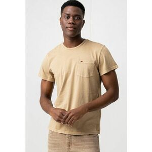 Tricou slim-fit cu decolteu la baza gatului imagine