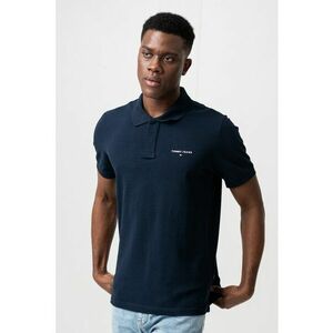 Tricou polo cu logo discret imagine