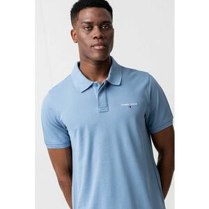Tricou polo cu logo discret imagine