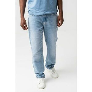 Blugi drepti slim fit din amestec de lyocell Ryan imagine