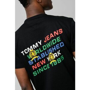 Tricou cu decolteu la baza gatului si logo imagine