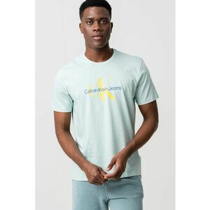Tricou de bumbac cu decolteu la baza gatului imagine