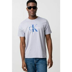 Tricou de bumbac cu decolteu la baza gatului imagine