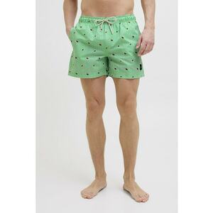 Costum de baie cu imprimeu si snur imagine