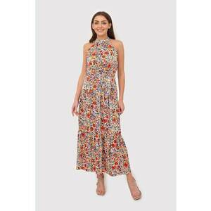 Rochie cu imprimeu floral - multicolor - DA1751 MULTI imagine