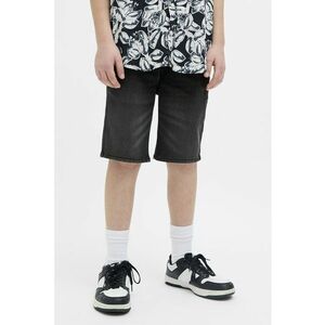 Pantaloni scurti din denim cu buzunare laterale imagine