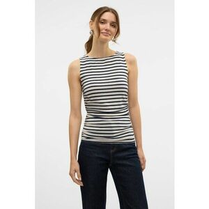 Top slim fit cu model in dungi imagine