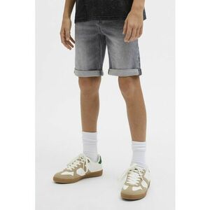 Pantaloni scurti din denim cu aspect decolorat imagine