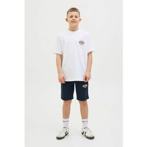 Pantaloni scurti din amestec de bumbac cu buzunare laterale imagine