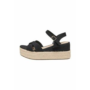 Sandale wedge cu catarama imagine