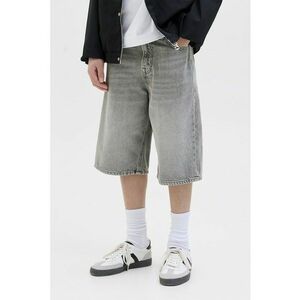 Bermude din denim cu croiala relaxed-fit imagine