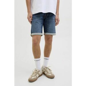 Pantaloni scurti din denim cu aspect decolorat imagine
