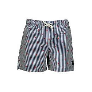Costum de baie cu imprimeu si snur imagine