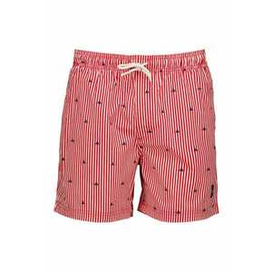 Costum de baie cu imprimeu si snur imagine