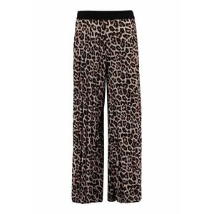 Pantaloni ampli cu animal print imagine